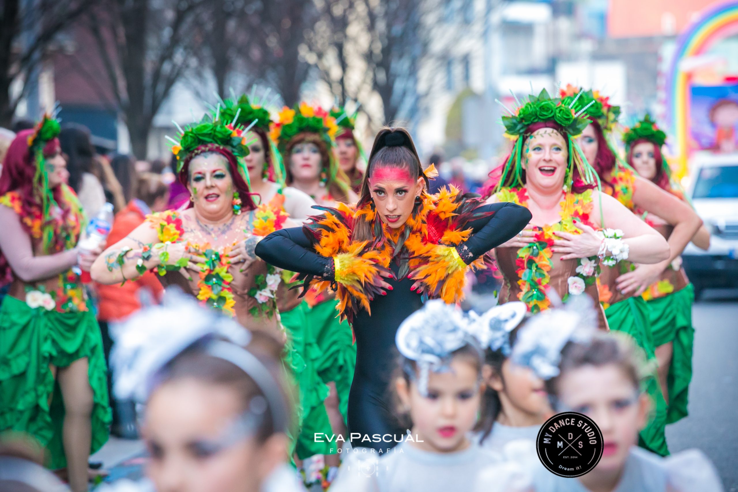 Bailar en la comparsa de carnaval en Irun, My Dance Studio